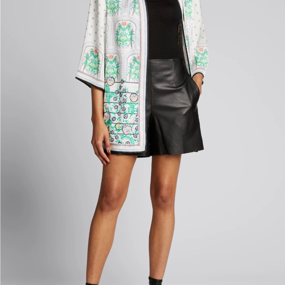 Alice and Olivia Reversible Floral Patterned Kimono Jacke